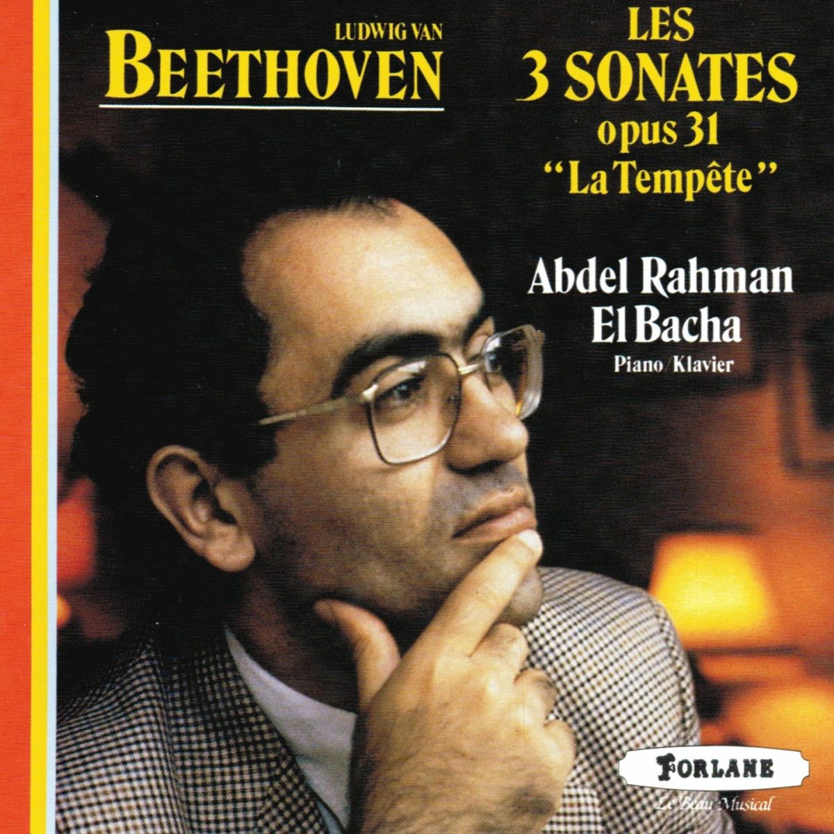 Album cover of Ludwig Van Beethoven : Trois sonates - Op. 31 (La tempête)