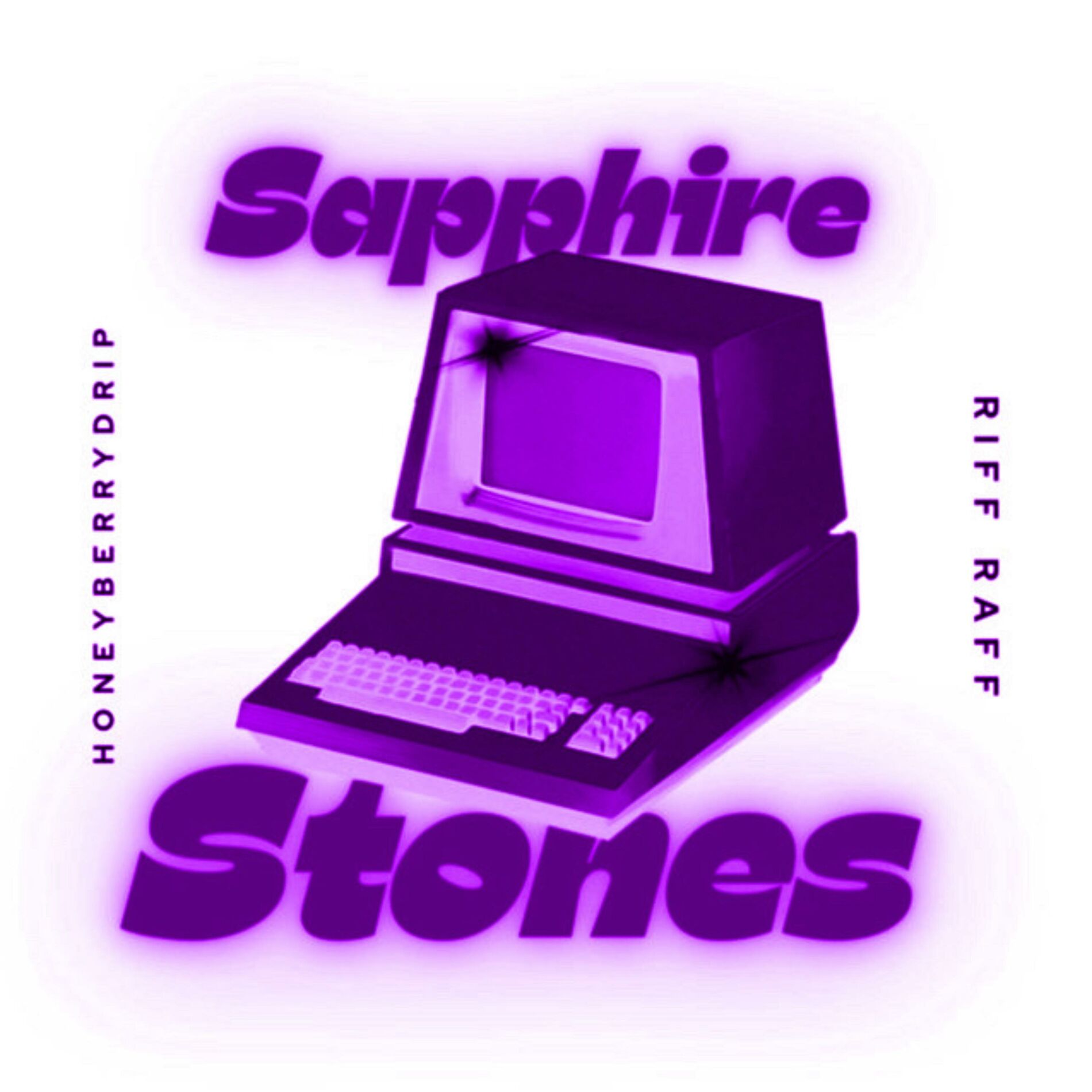 Album cover of Sapphire Stones (Sped Up) (feat. Riff Raff)