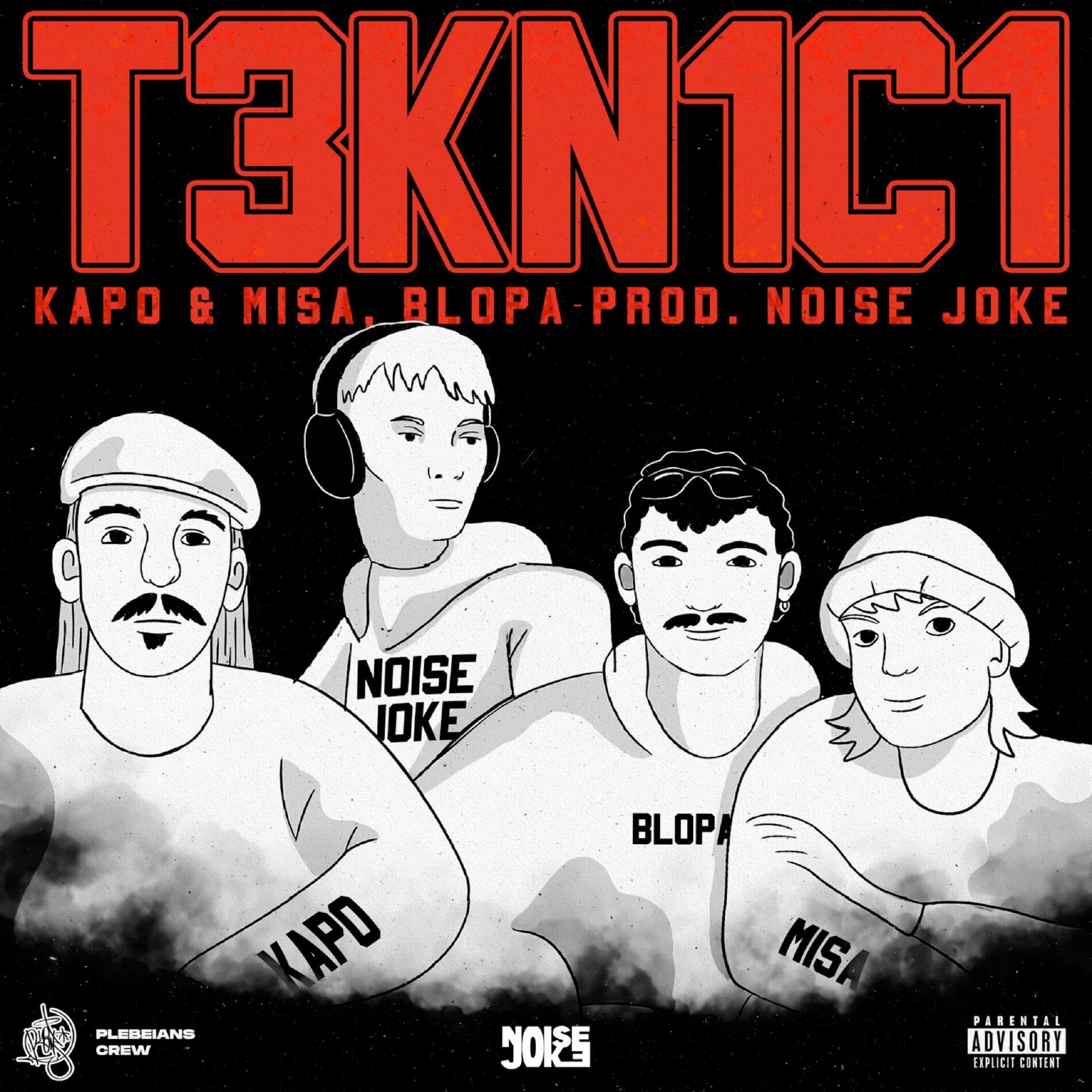 Album cover of T3KN1C1 (feat. Kapo, Blopa & Noise Joke)