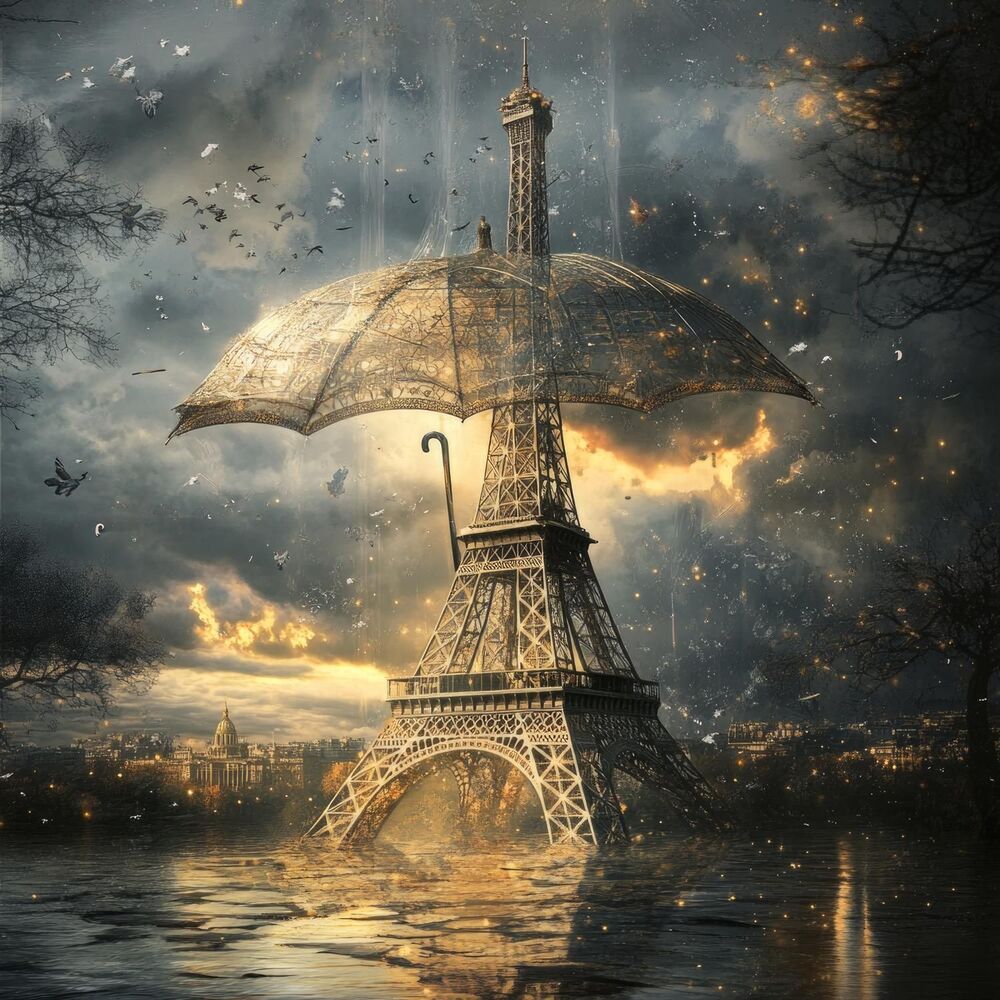 Picture of Douce Pluie de Clarté: Explorer l'Émotion sous la Cascade de Sagesse