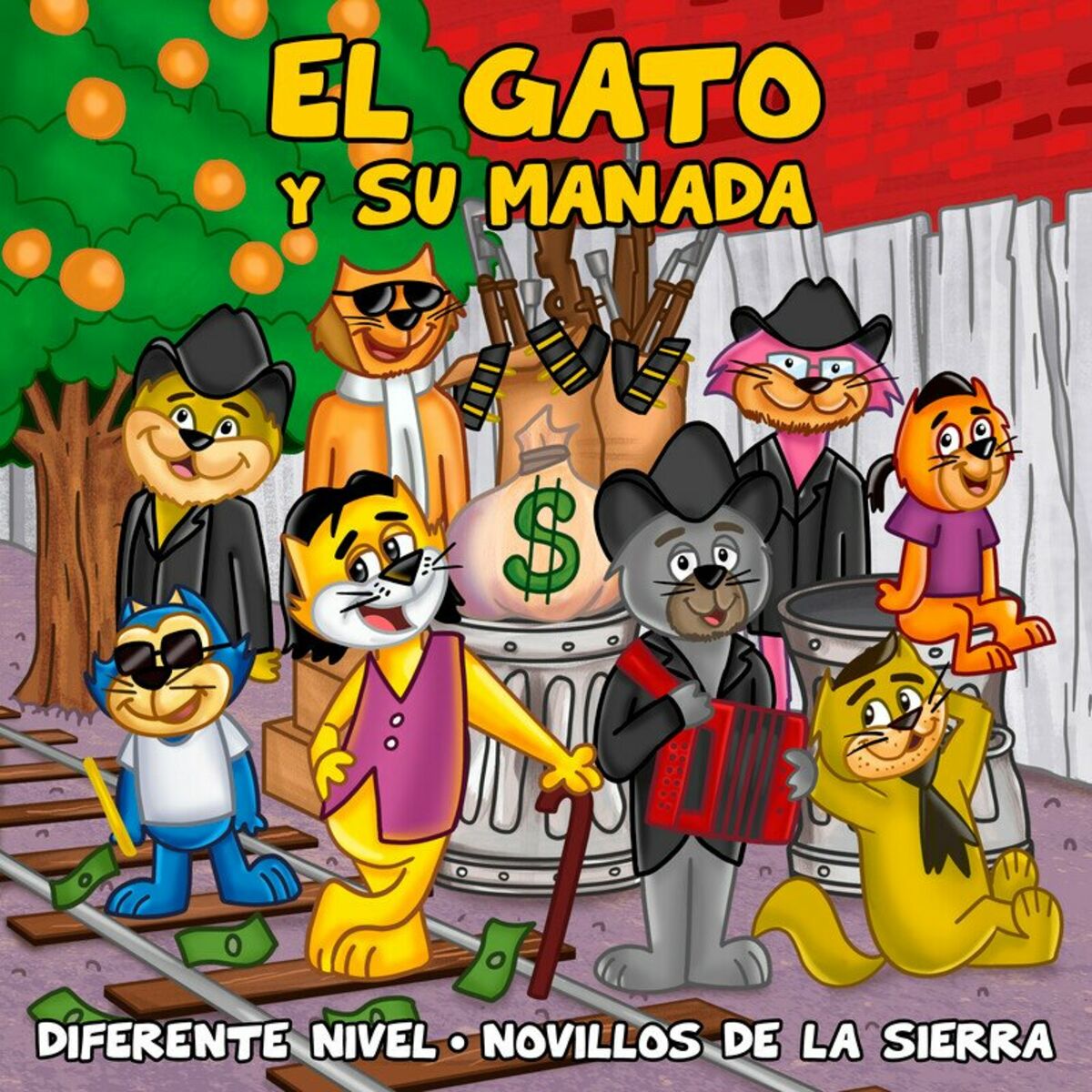 Album cover of El Gato Y Su Manada