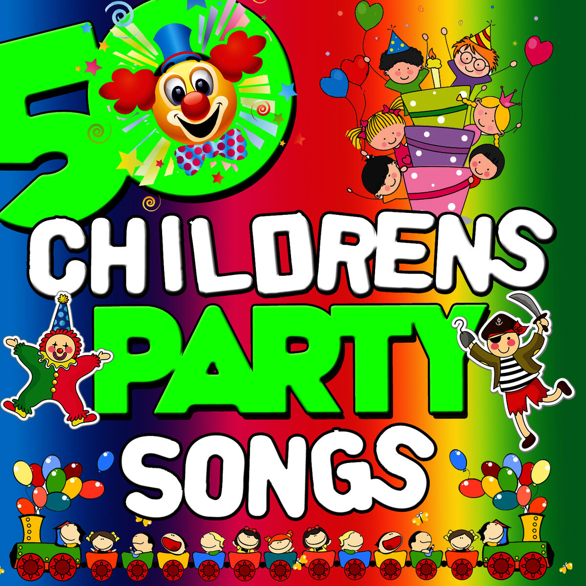 Album cover of 50 Childrens Party Songs