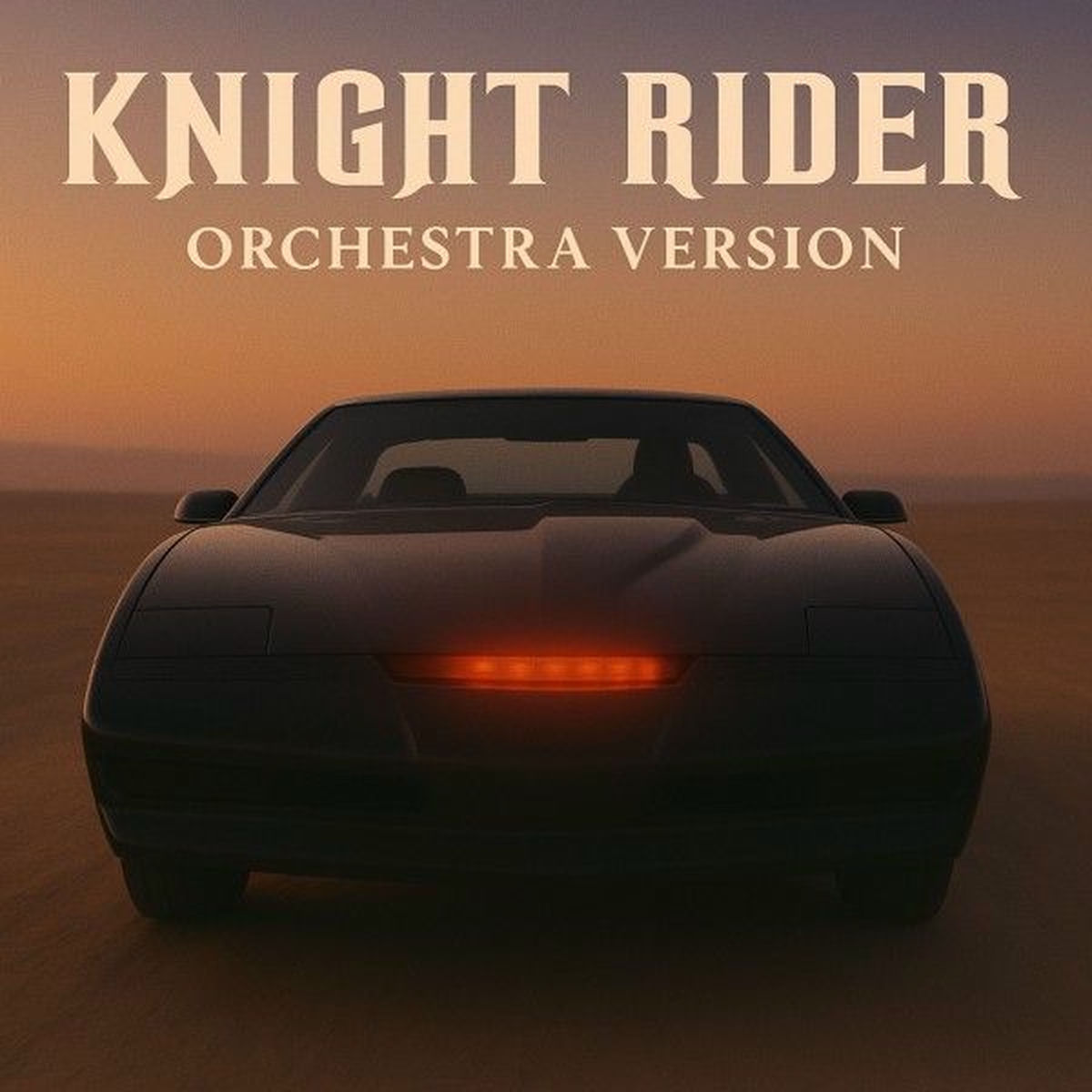 Album cover of Knight Rider Theme Orchestra