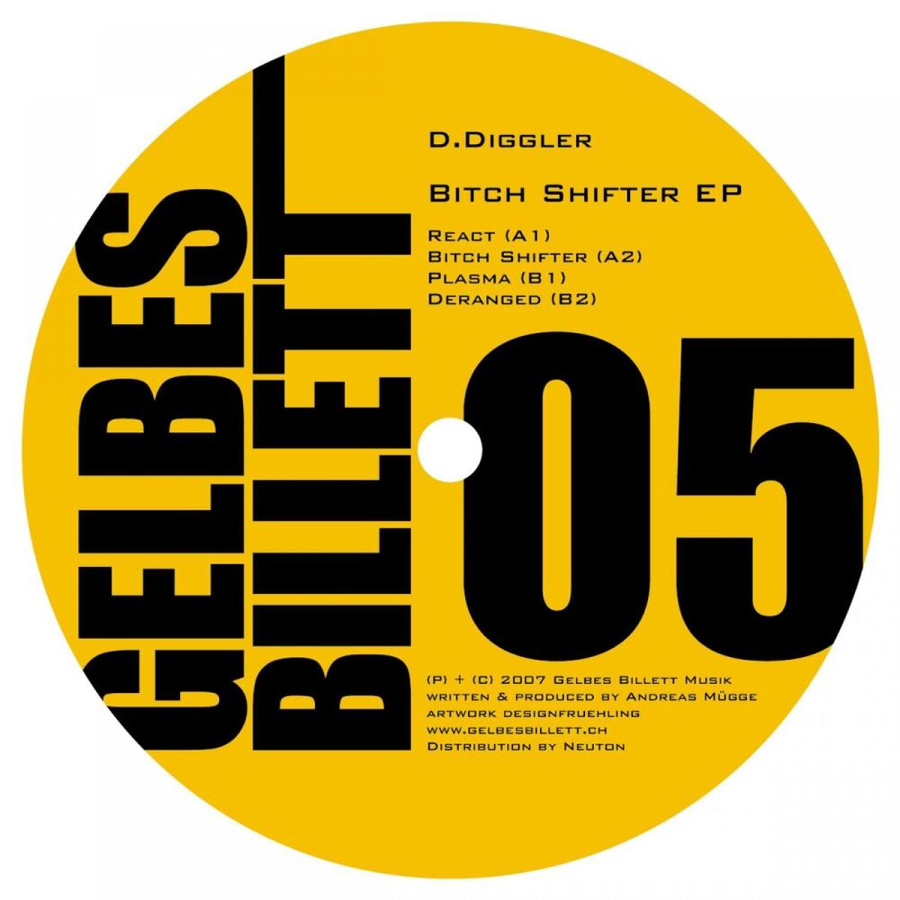 Picture of D. Diggler - Bitch Shifter EP (MP3 EP)