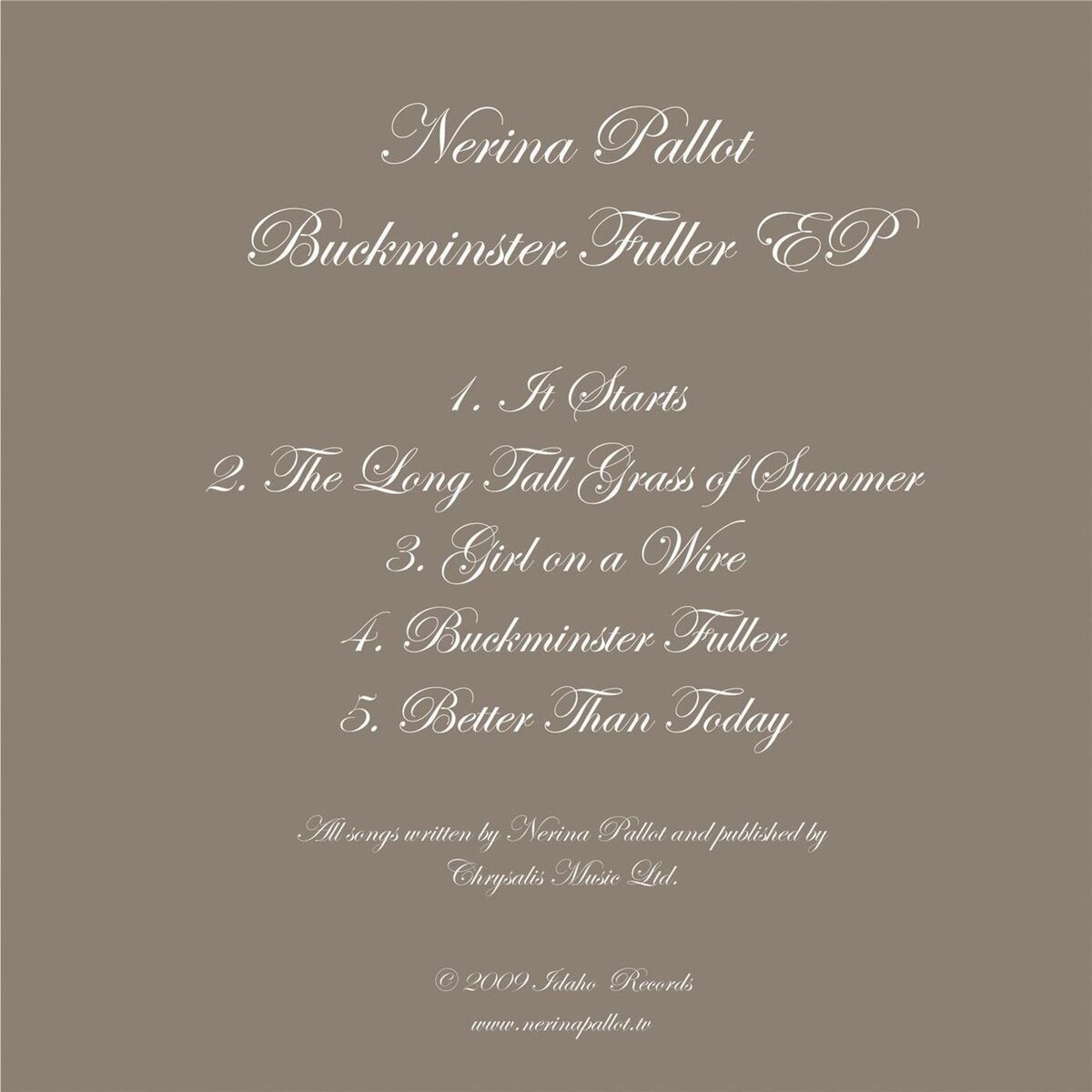Album cover of Buckminster Fuller