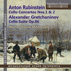 Cover of Rubinstein & Gretchaninov: Cello Works