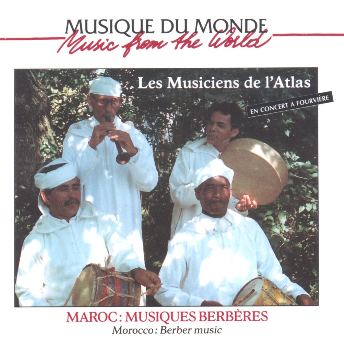 Album cover of Maroc : Musiques berbères (Concert à Fourvières, France) (Live Berber Music of Morocco)
