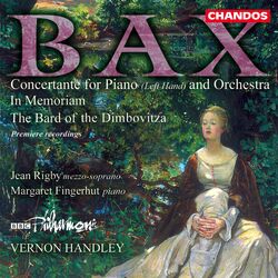 Cover of Bax: Bard of Dimbovitza, In Memoriam & Concertante for Piano