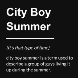 Cover of City Boy Summer Pt2