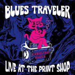 Cover of Carolina Blues (Live at the Print Shop)