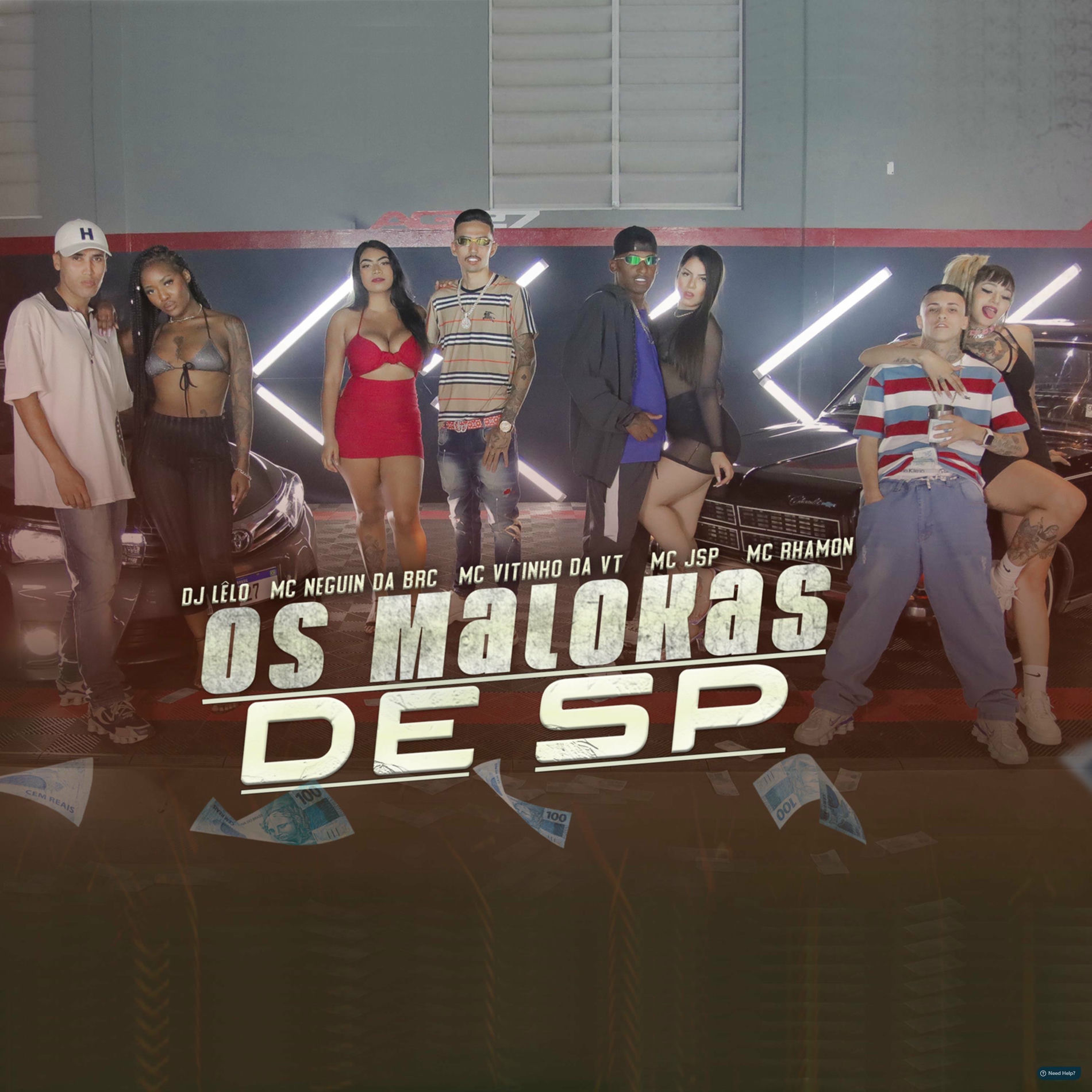 Album cover of Os Malokas de SP