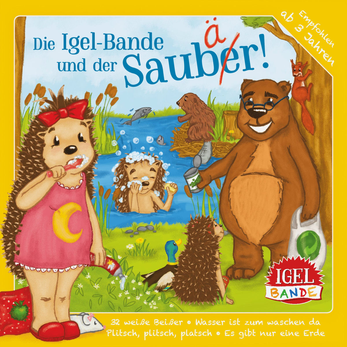 Album cover of Die Igel-Bande und der Saubär
