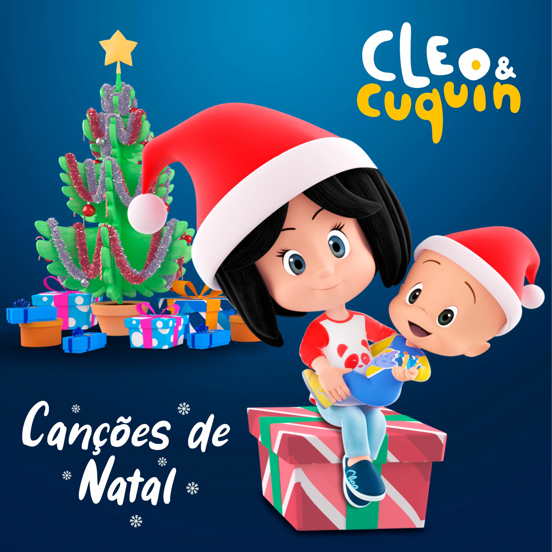 Album cover of Canções De Natal Para Crianças Com Cleo E Cuquin