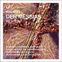 Cover of Handel: Der Messias, HWV 56 (Excerpts)