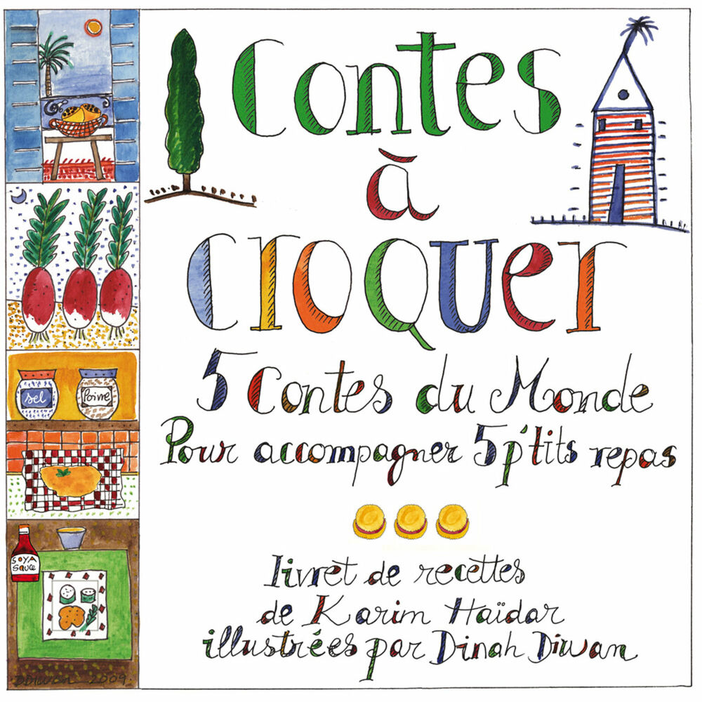 Picture of Contes à croquer (5 contes du monde pour accompagner 5 p'tits repas)