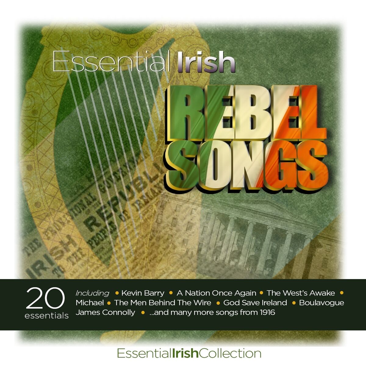 Album cover of Essential Irish Rebel Songs