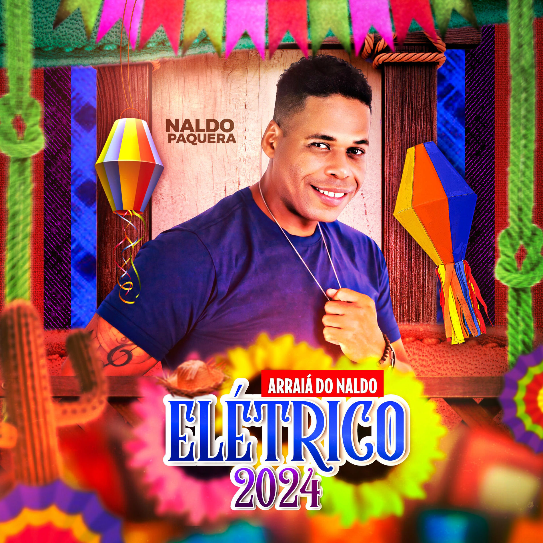 Album cover of Arraiá do Naldo Elétrico 2024