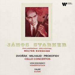 Cover of Dvořák, Milhaud & Prokofiev: Cello Concertos - Dohnányi: Konzertstück, Op. 12 - Fauré: Élégie, Op. 24