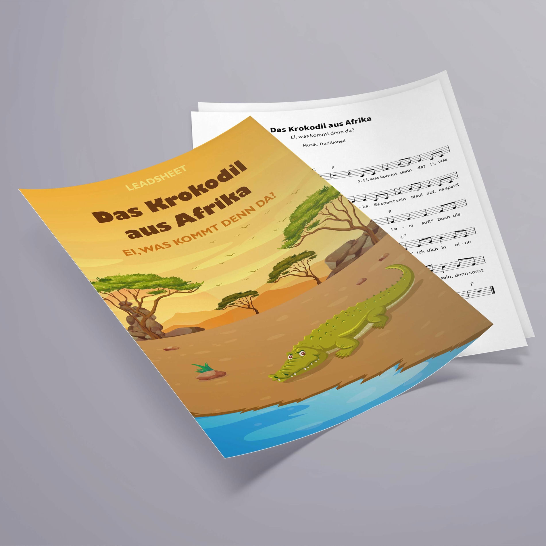 Album cover of Das Krokodil aus Afrika