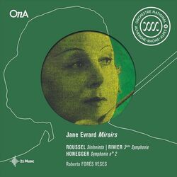 Cover of Jane Evrard Miroirs