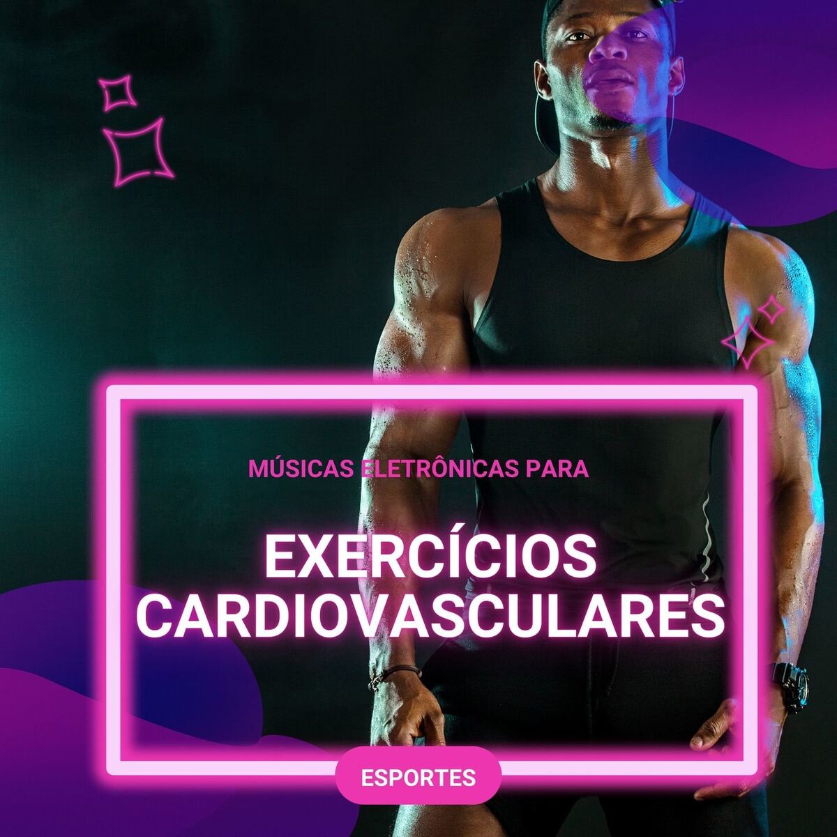 Album cover of Músicas Eletrônicas para Exercícios Cardiovasculares: Música Eletrônica para Esportes, Treinamento na Academia e ao Ar Livre