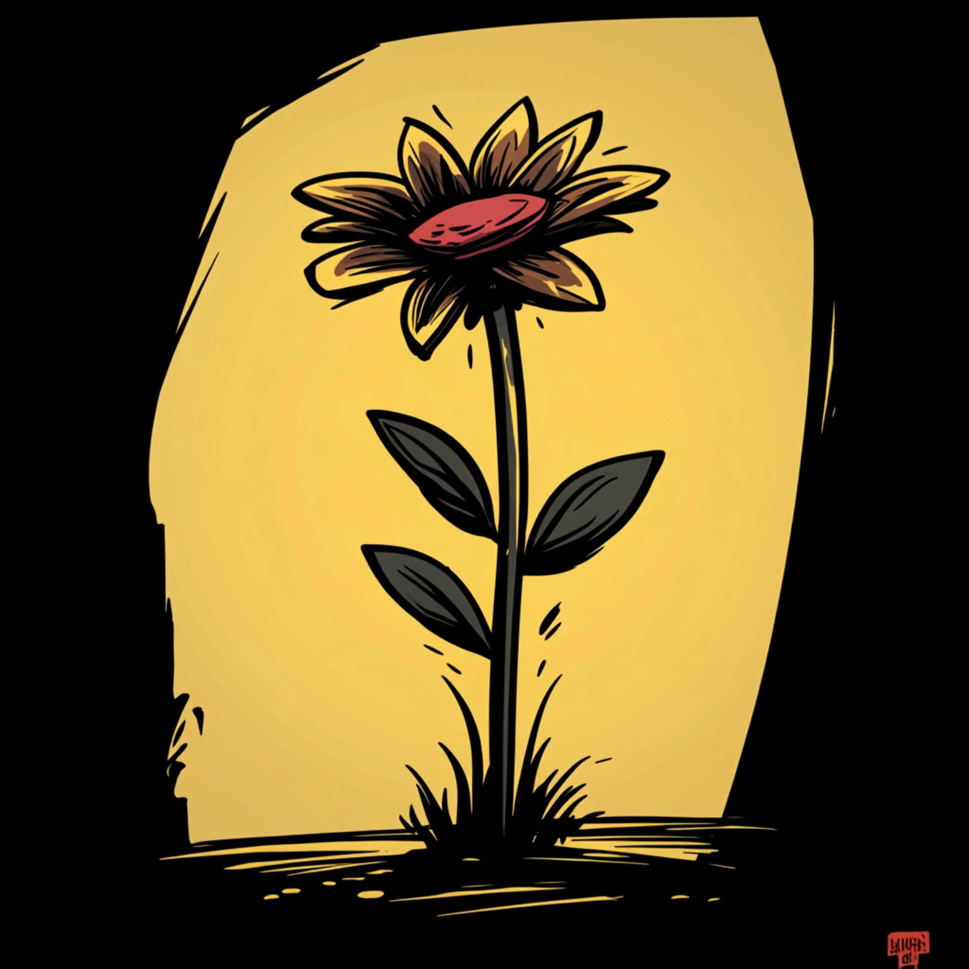 Album cover of how a flower dies (ballad)