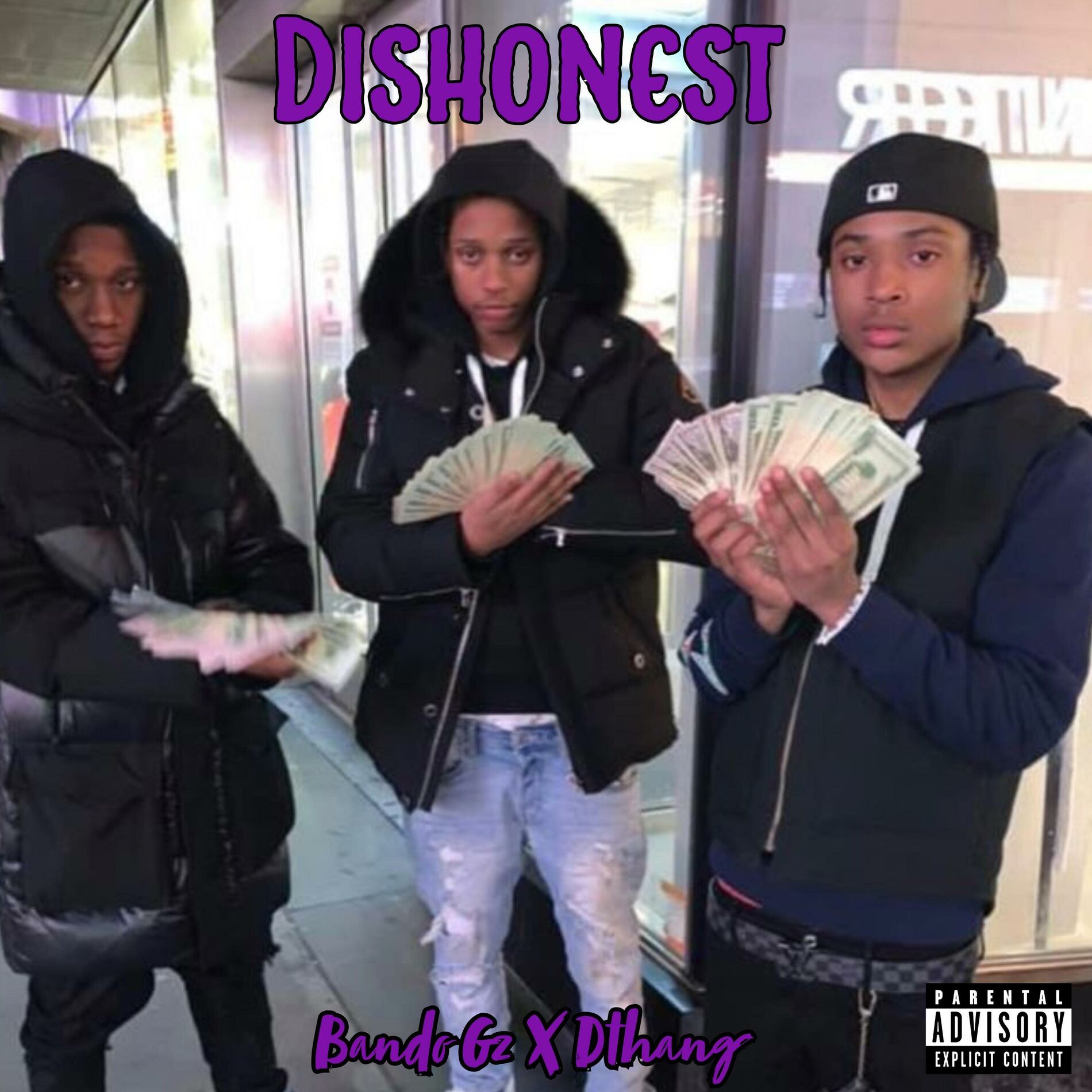 Album cover of Dishonest (feat. Dthang)