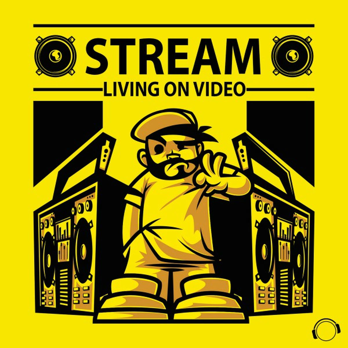 Album cover of Living on Video
