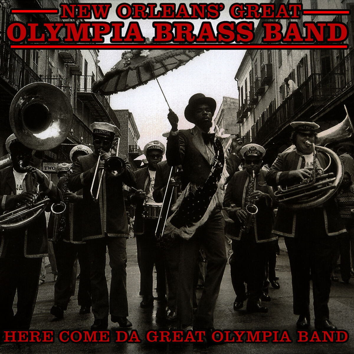 Album cover of Here Come da Great Olympia Band