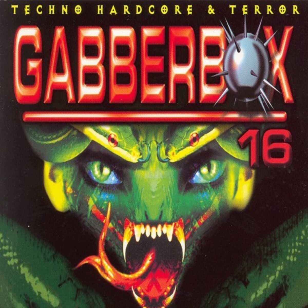 Album cover of Gabberbox 16 - 52 Crazy Hardcore Tracks