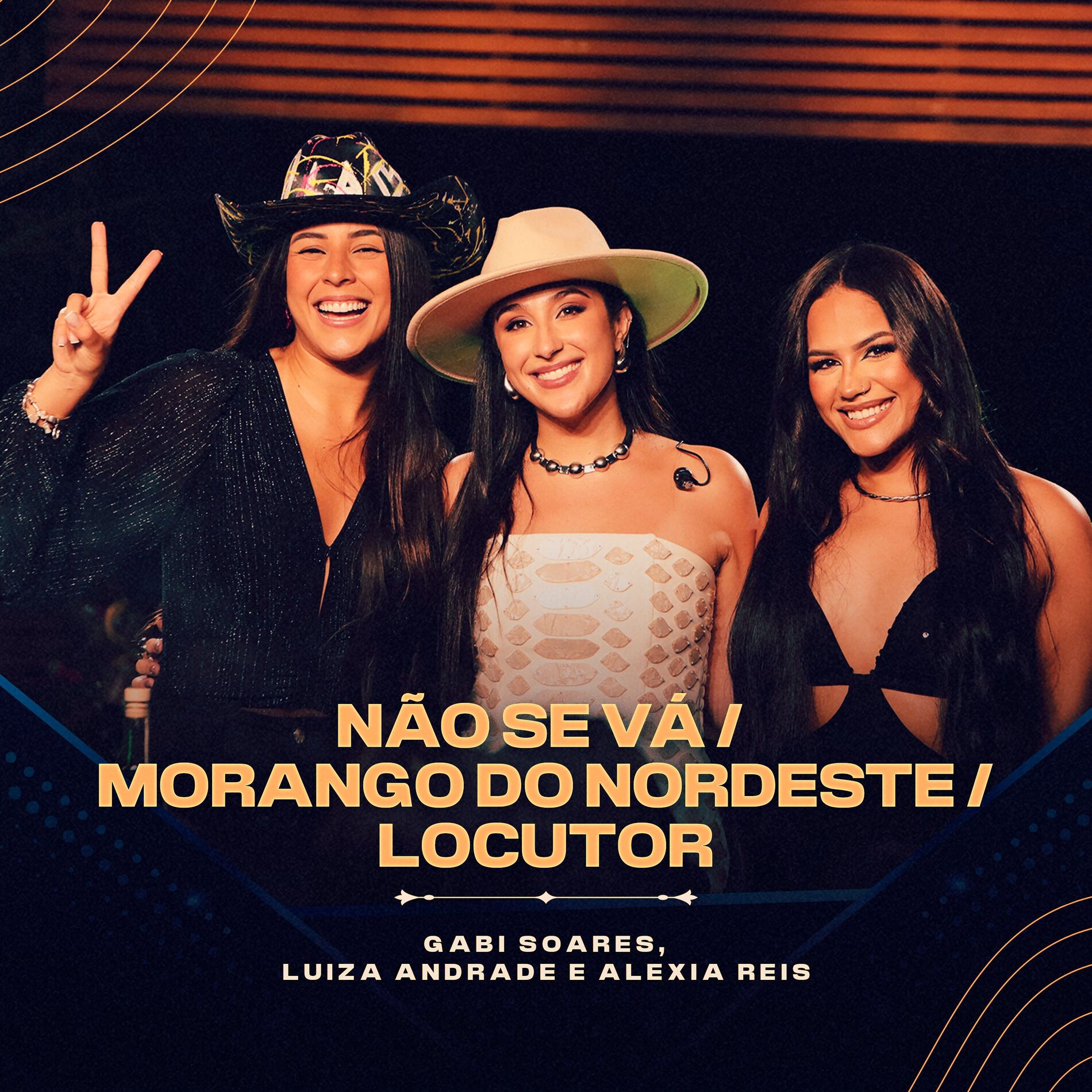 Album cover of Não Se Vá / Morango do Nordeste / Locutor (Ao Vivo)