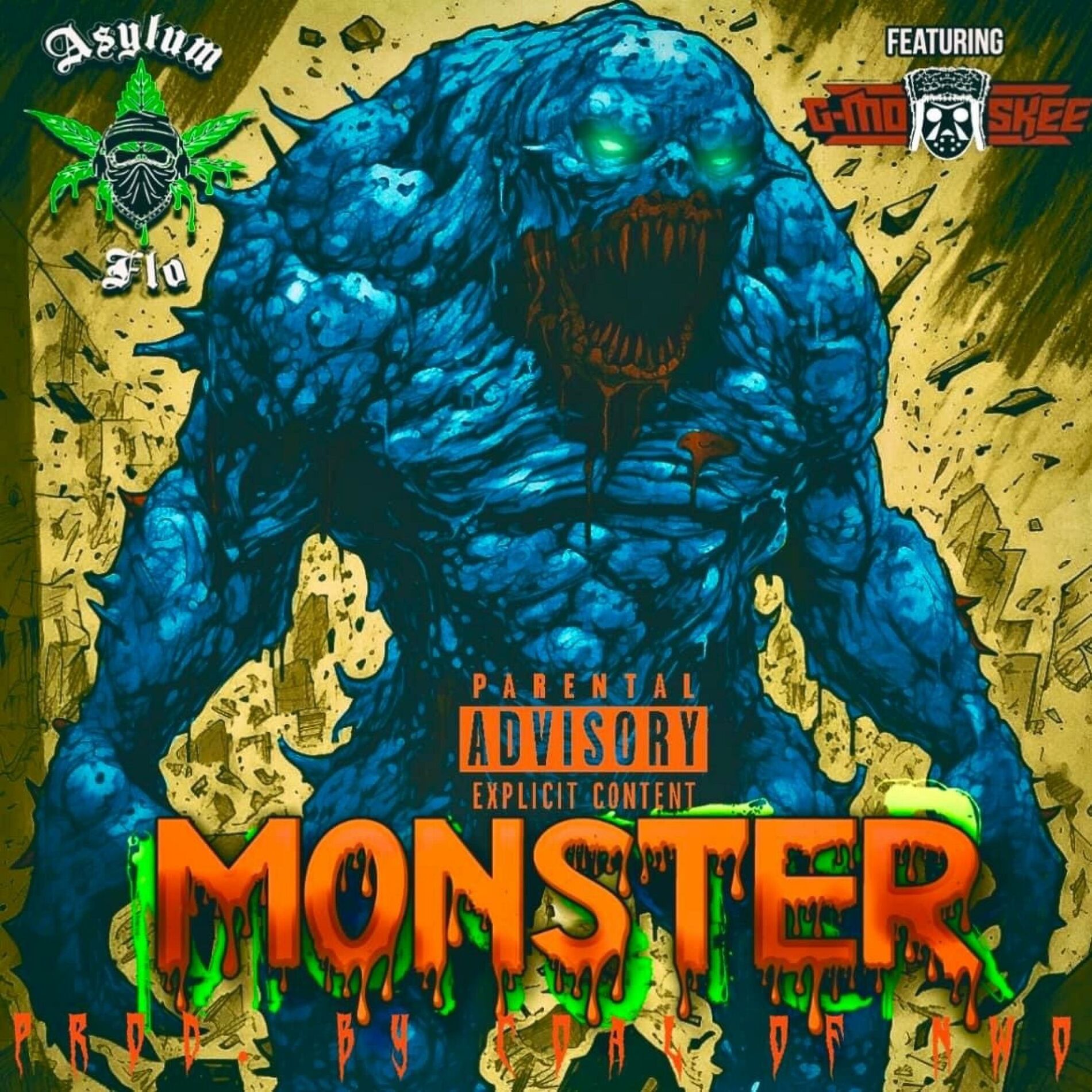 Album cover of Monster (feat. G-Mo Skee)