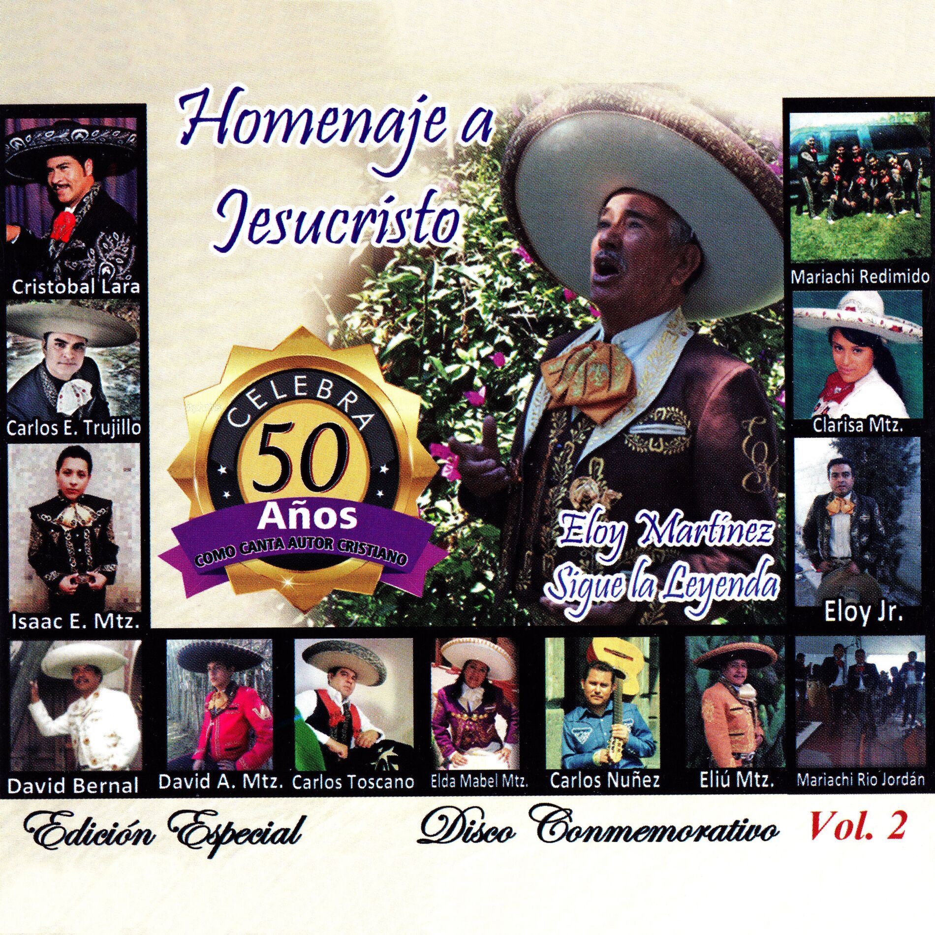 Album cover of Homenaje a Jesucristo, Vol. 2