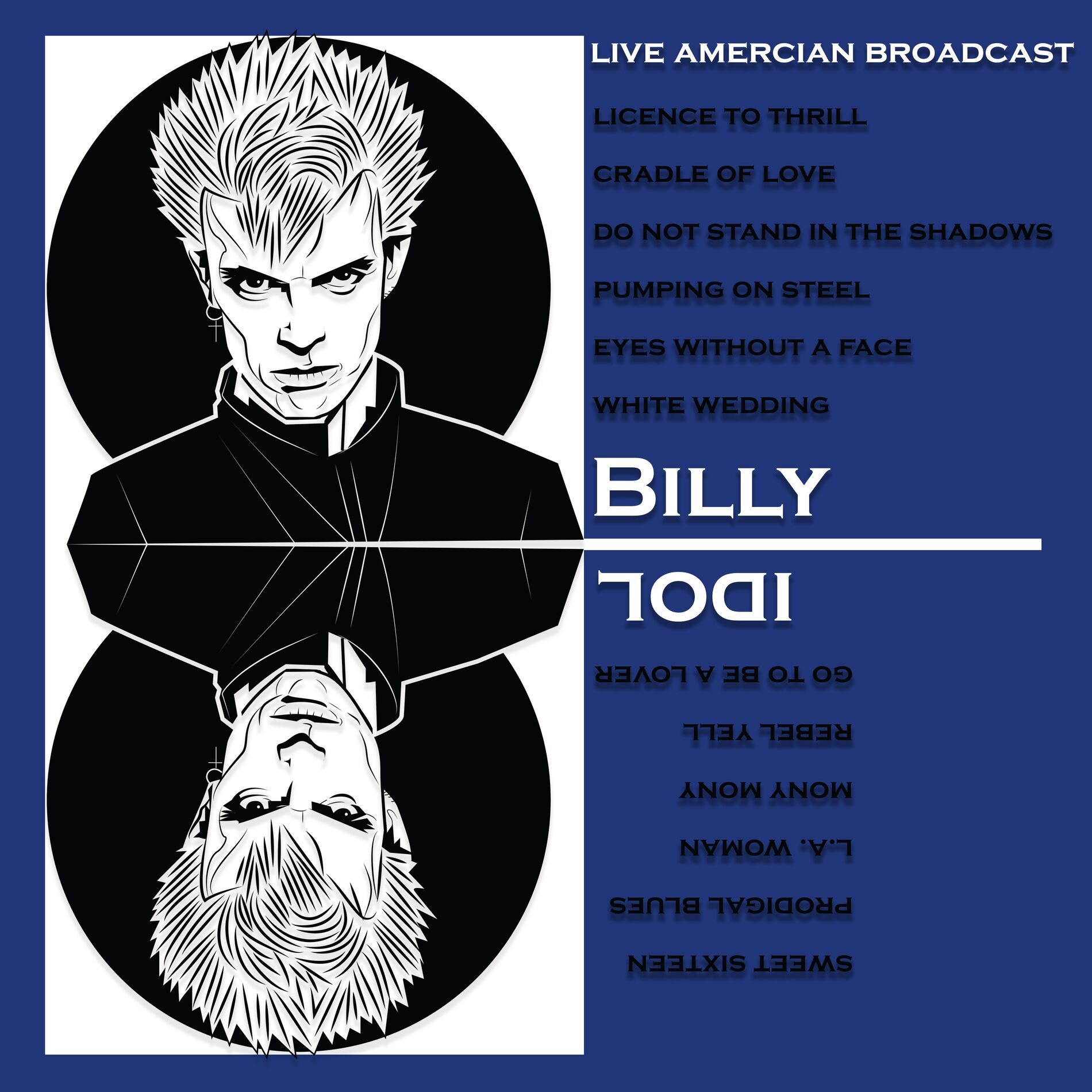 Album cover of Live American Broadcast - Billy Idol (Live)