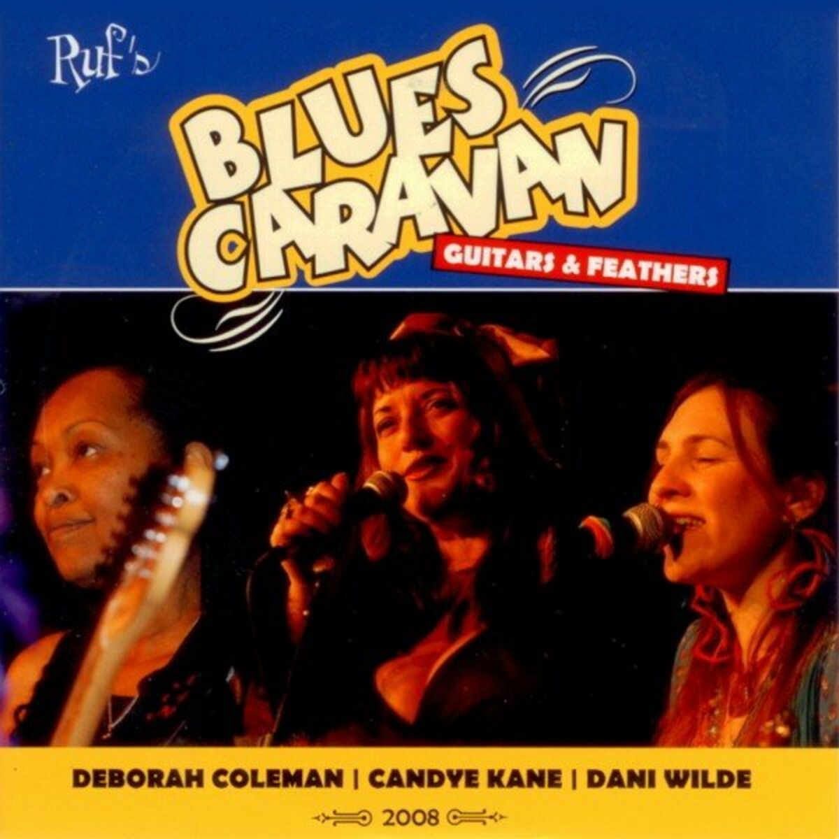Album cover of Blues Caravan 2008 - Guitars & Feathers