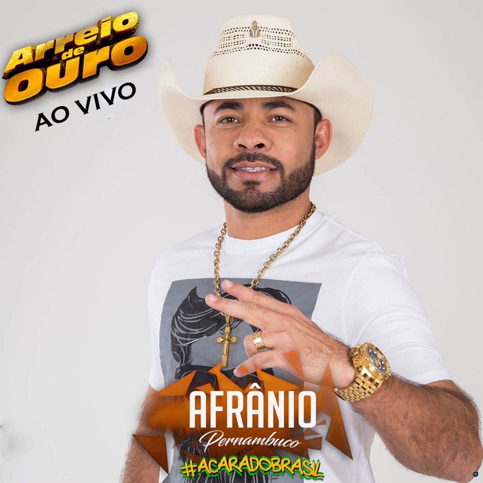 Album cover of #A Cara do Brasil - Afrânio - Pernambuco - Ao Vivo