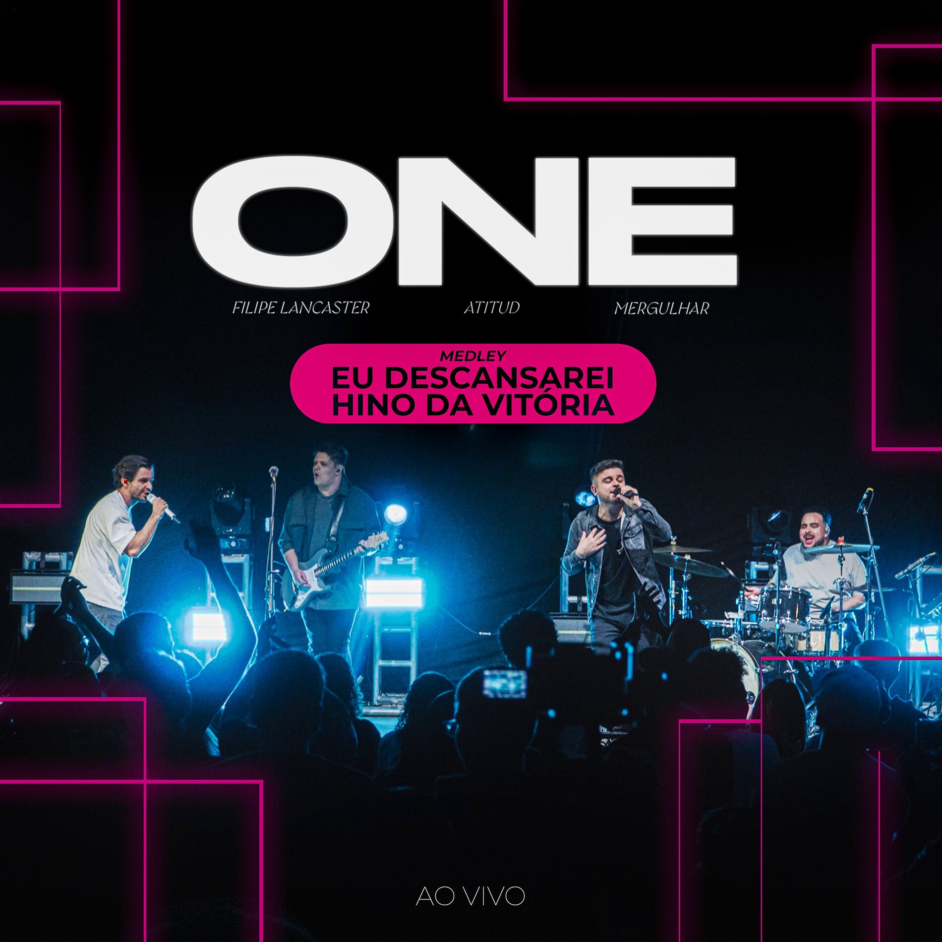 Album cover of Eu Descansarei / Hino da Vitória - One