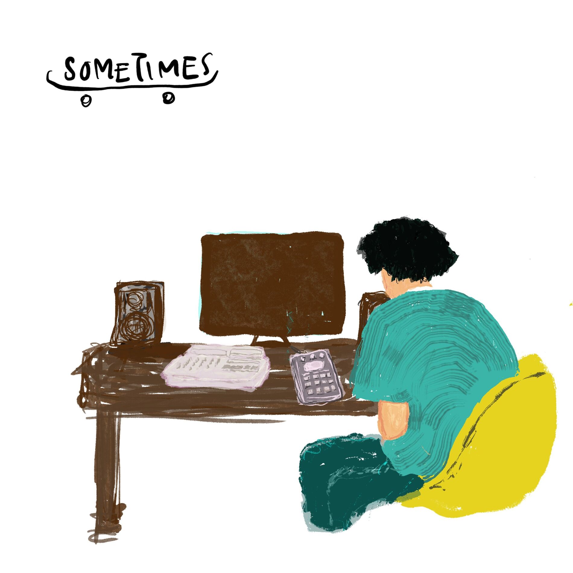 Album cover of sometimes