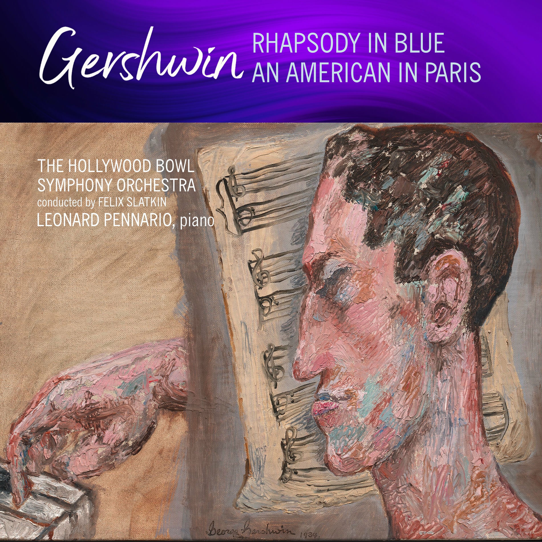 Album cover of George Gershwin: Rhapsody in Blue / An American in Paris