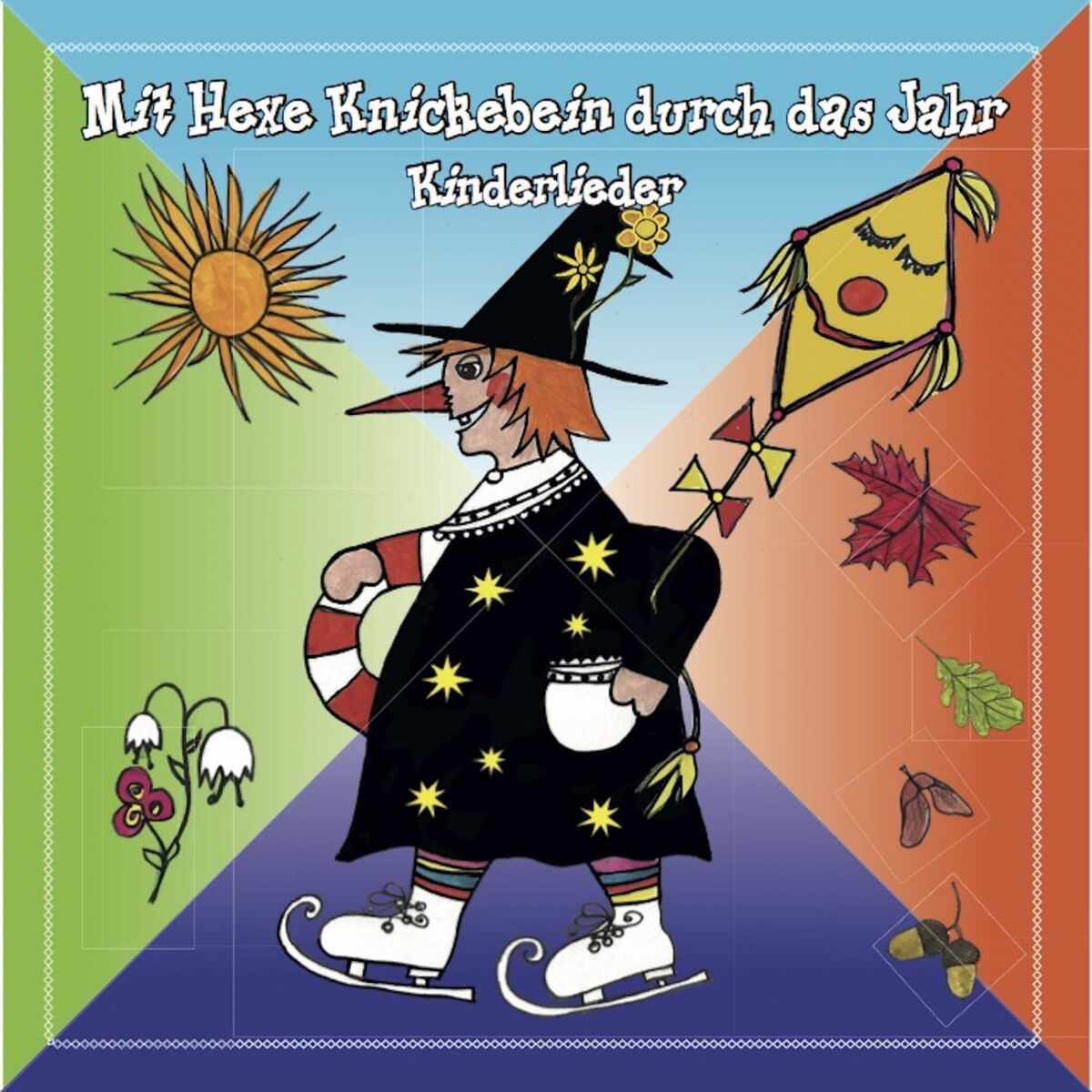 Album cover of Mit Hexe Knickebein durch das Jahr