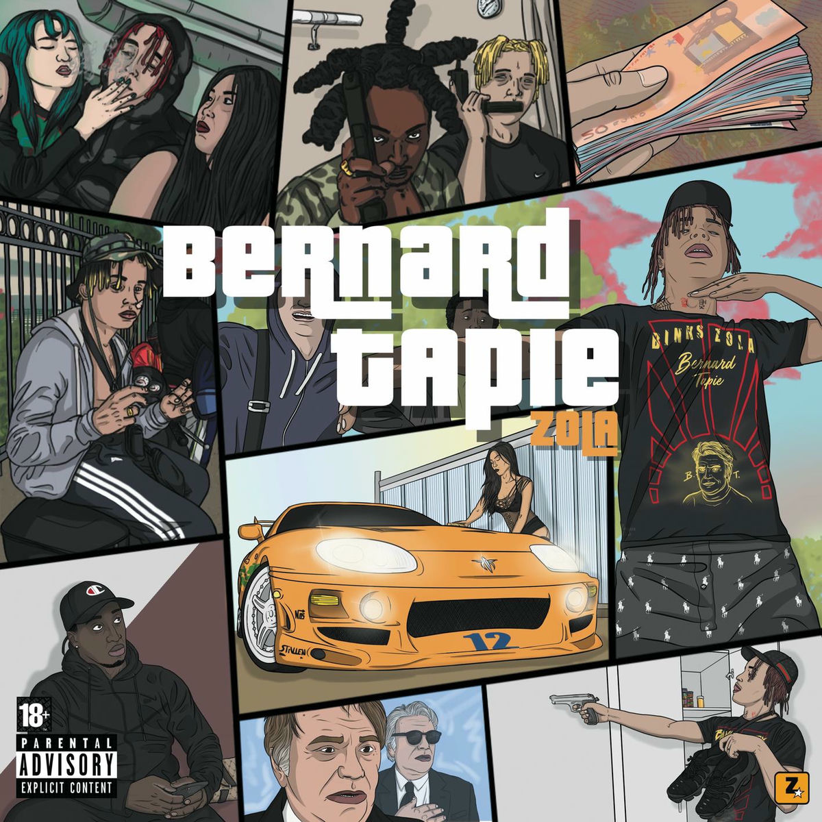 Album cover of Bernard Tapie