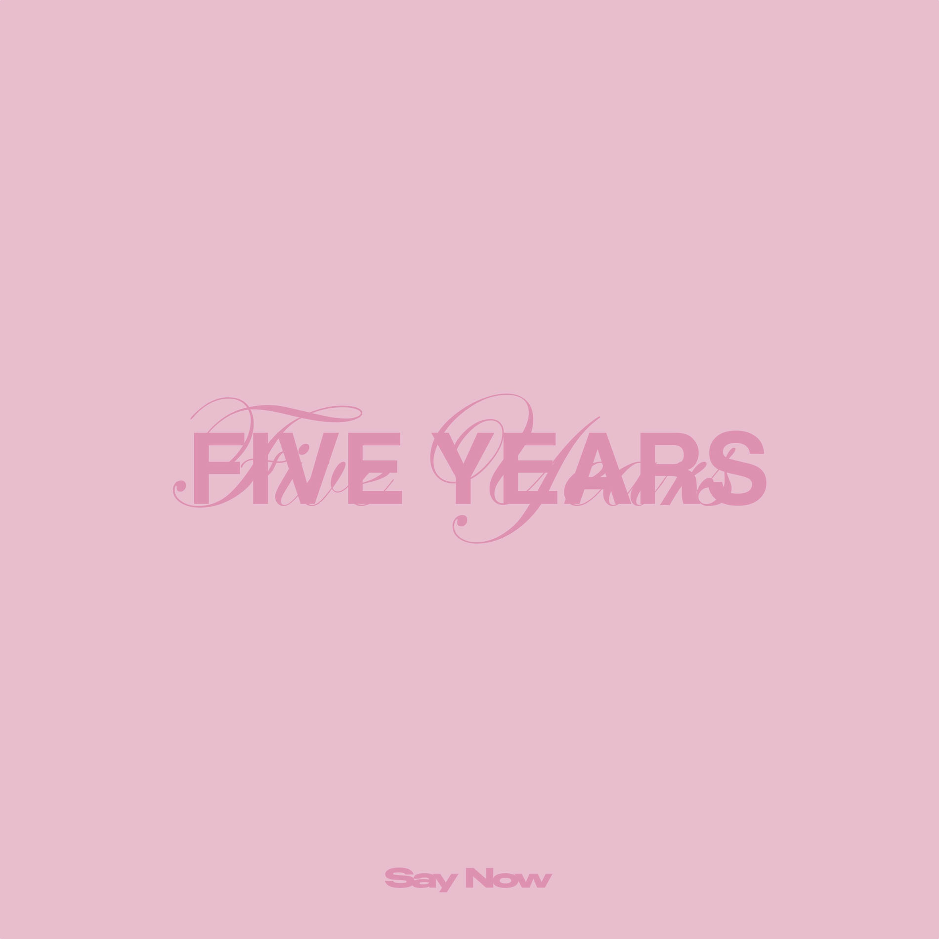 Album cover of Five Years