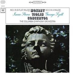 Cover of Mozart: Violin Concertos Nos. 1, 3 & 5