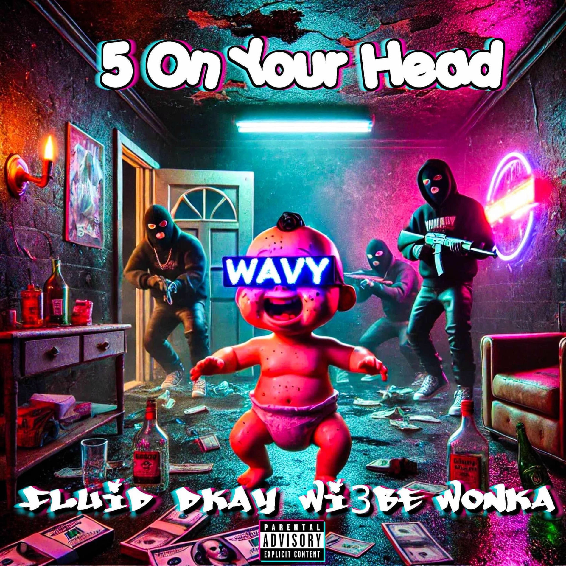 Album cover of 5 On Your Head (feat. Dkay & Wi3be wonka)