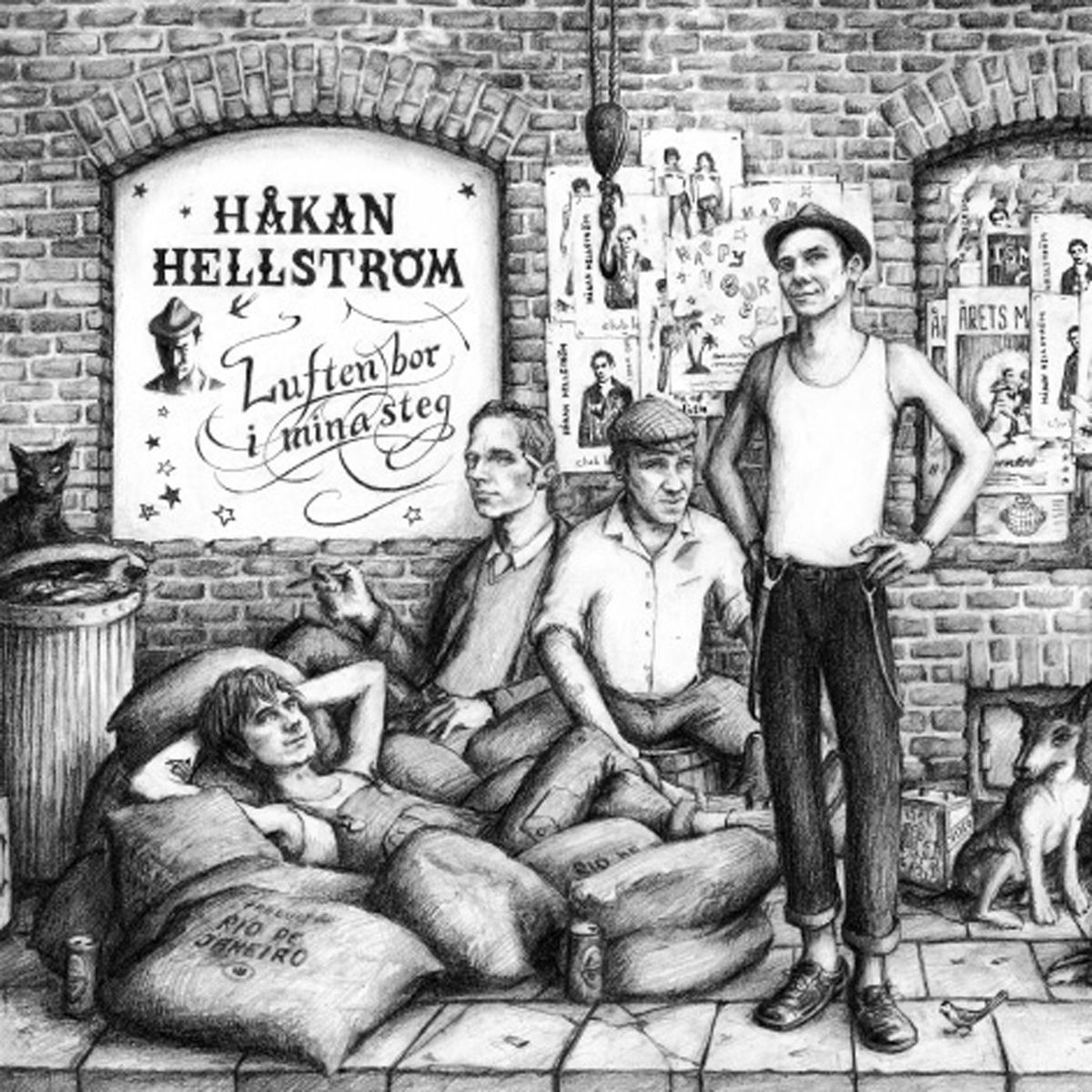 Album cover of Luften bor i mina steg