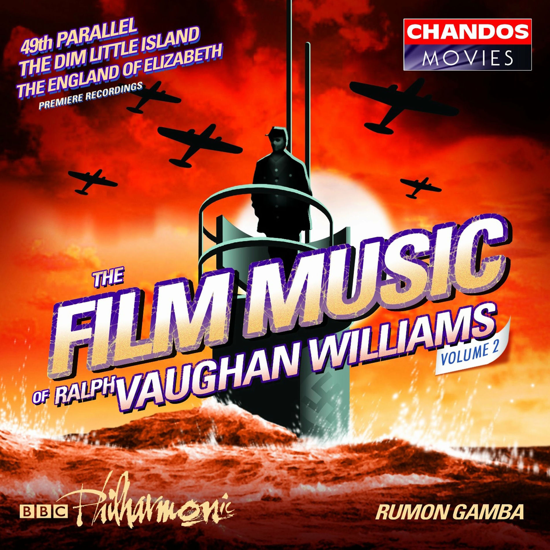 Album cover of The Film Music of Ralph Vaughan Williams, Vol. 2