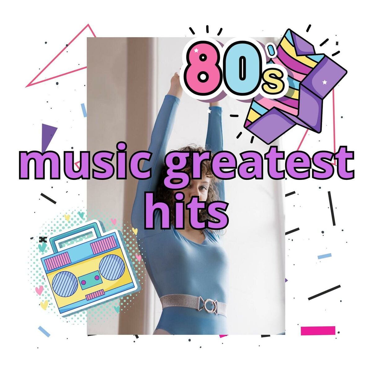 Album cover of 80s music greatest hits