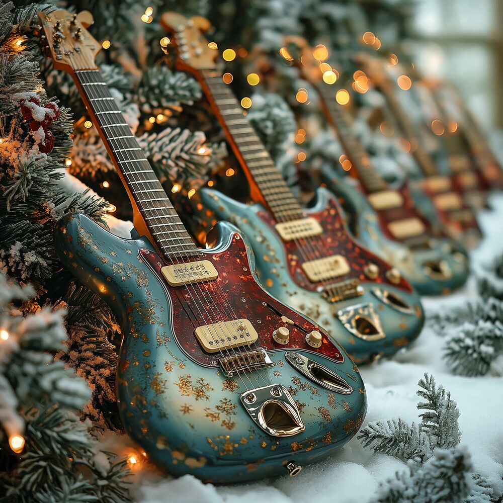 Picture of Electric Guitar Christmas