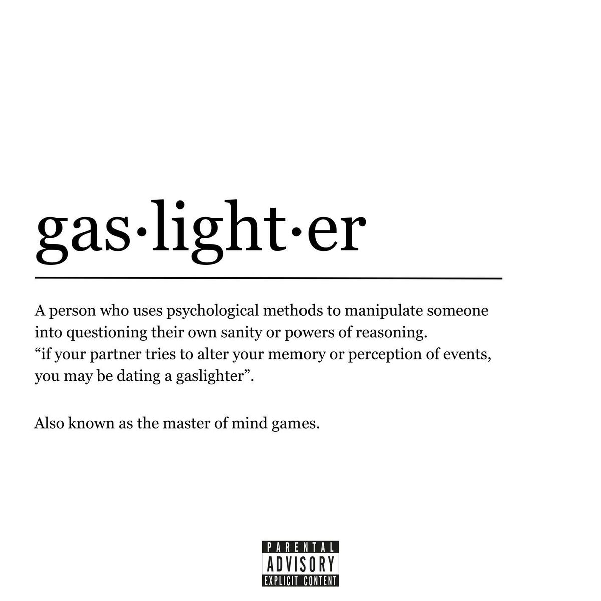 Album cover of Gaslighter