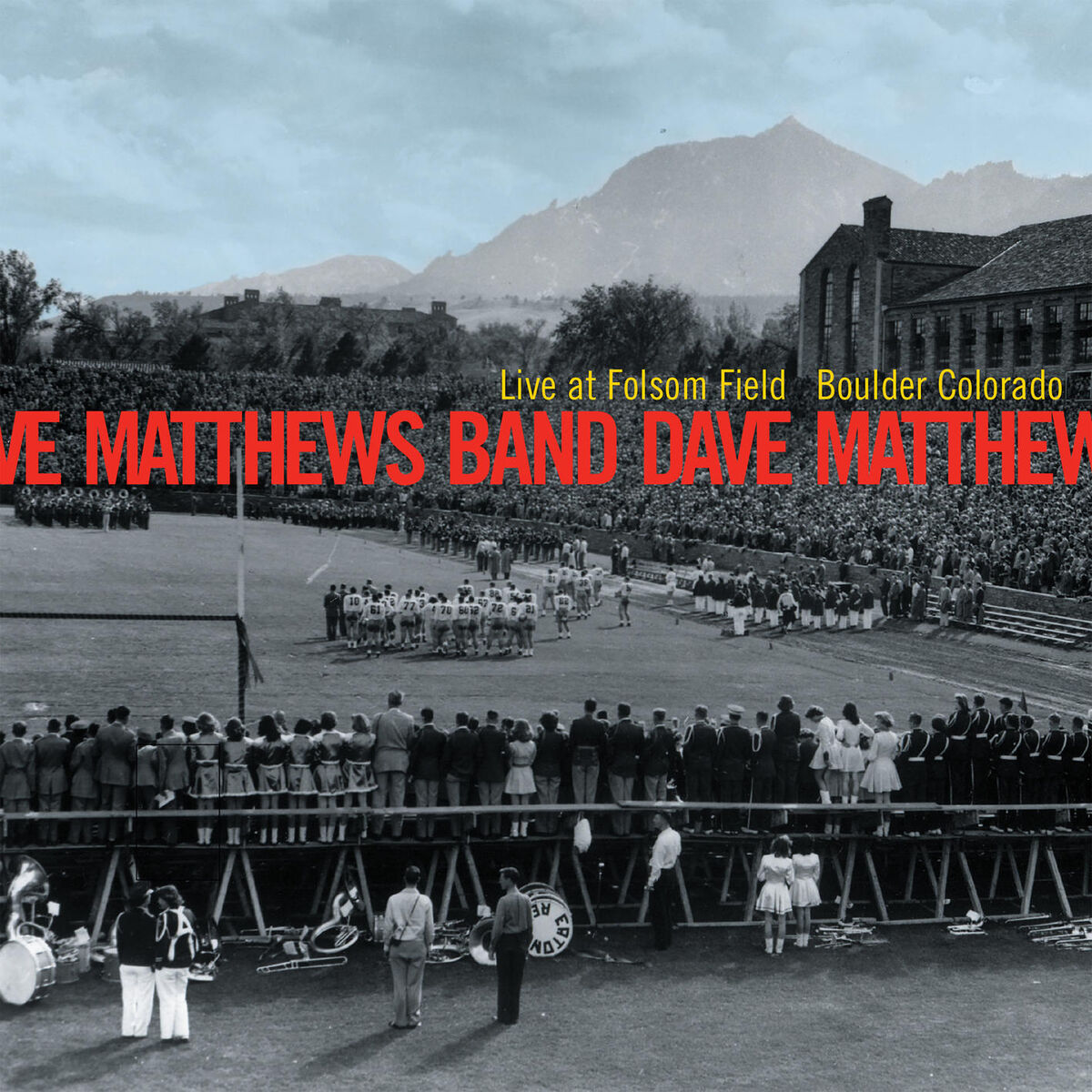 Album cover of Live At Folsom Field Boulder Colorado